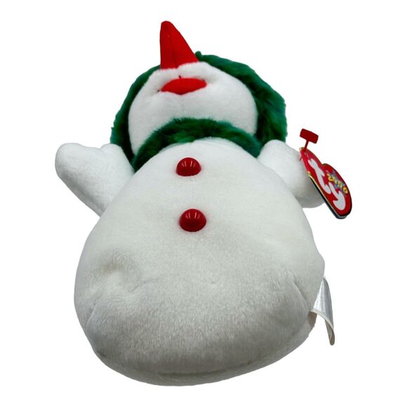 TY Beanie Baby SNOWGIRL the Snowman Stuffed Animal Toy RETIRED Vintage Y2k - Picture 8 of 15